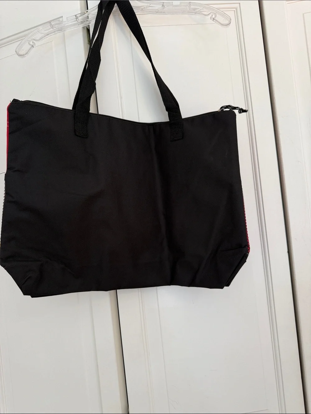 Reunion Red & Black Tote Bag
